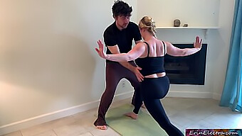 Blonde Stepmom Gets Yoga And Pounded By Stepson In Homemade Video