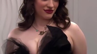 Kat'S Big Natural Tits Steal The Show In This Celebrity Mashup