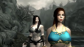 Skyrim'S Kinky 3some With Jenna And Lacey