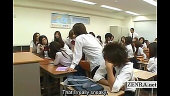 Teenage Japanese Schoolgirls Undressed By Fellow Students