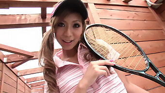 Brown-Haired Oriental Girl Mari Sasaki Learns The Hard Way