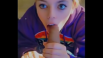 Stunning 19-Year-Old Gets Gagging From Her Neighbor'S Handsome Bbc