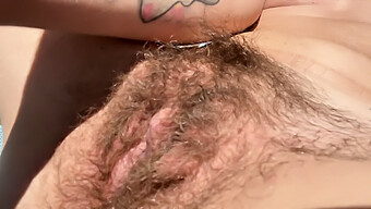 Skinny Amateur Teen Indulges In Outdoor Hairy Fetish