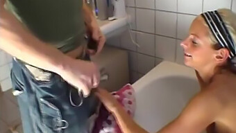 Doggy-Style Bathroom Sex With Blonde Bitch Leads To Death