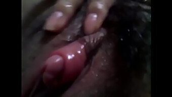 Hairy Japanese Amateur Masturbates With Big Clit Fingering