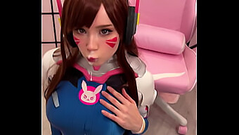 สาว Tiktoker คอสเพลย์ D.Va และให้การแตกหน้า