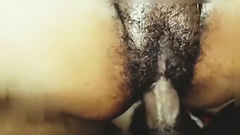 African American Teen Gets Her Pussy Filled With A Massive Penis