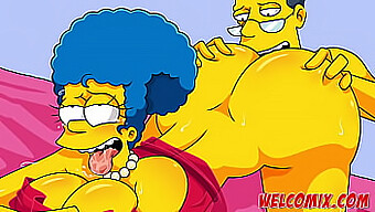 The Simpsons Neighbor Gets Fucked Hard In This Hot Hentai Video!