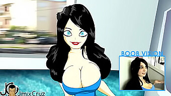 Miss Hannah Minx'S Animated Train And Big Natural Breasts