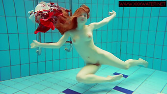 Making A Splash With Naked European Teen