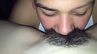 Wet And Wild: Orgasmic Blowjob With A Hairy Submissive