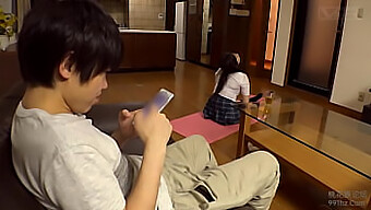 Experience The Thrill Of Touching A Japanese Girl'S Ass In High Definition