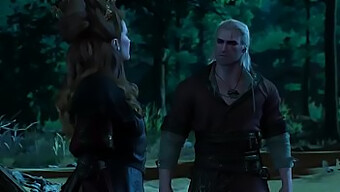 Geralt Of Rivia And Anna Henrietta'S Game Of Love And Passion