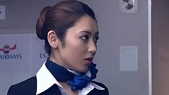 Sexy Flight Attendant Ayu Sakurai