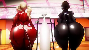 3d Erotic Video Of Hourglass-Shaped Women Ann And Makoto Getting Their Breasts Inflated