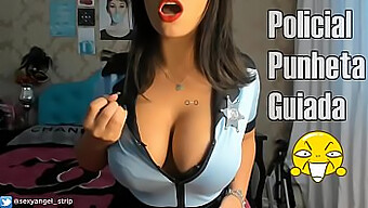 Busty Police Girl Teaches You How To Cum In A Solo Session With A Big Ass